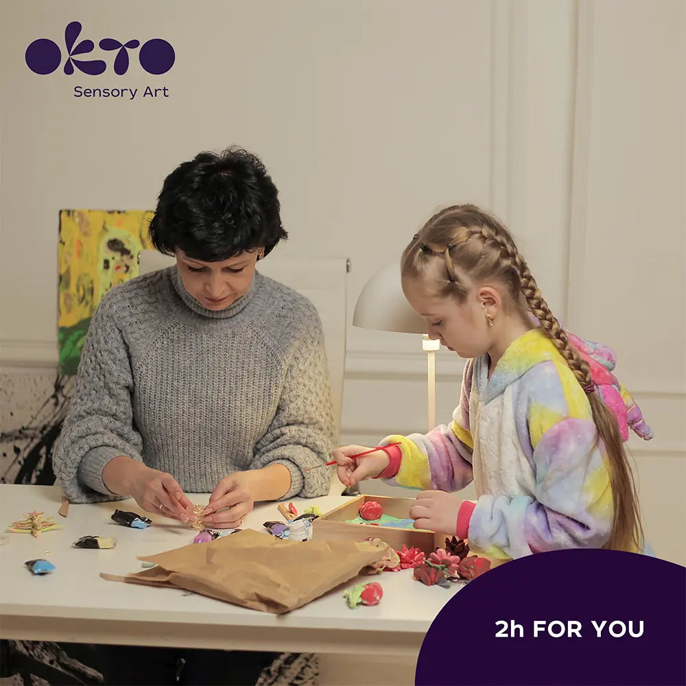 Zestaw Wood&Craft DIY „Sukulenty – Czułość”