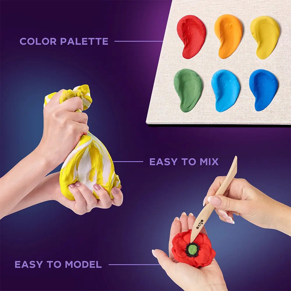 DIY Kwiaty Wood&Craft WOLNOŚĆ SET