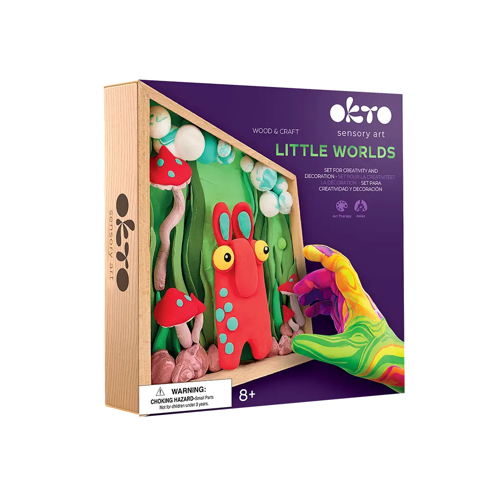 Zestaw DIY Wood&Craft „Małe Światy” – Mama Troll